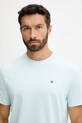 Одяг Бавовняна футболка Calvin Klein Jeans LV04RD254G блакитний