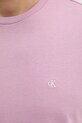 Calvin Klein Jeans t-shirt bawełniany LV04RD254G fioletowy