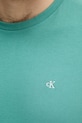 Calvin Klein Jeans kratka majica moška bombažna LV04RD254G zelena
