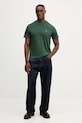 Bavlnené tričko Calvin Klein Jeans LV04RD254G zelená AW25