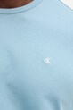 Bavlněné tričko Calvin Klein Jeans LV04RD254G modrá