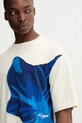 Odzież Desigual t-shirt bawełniany PANCHO 25WMTK01 beżowy