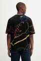 Desigual t-shirt bawełniany MATARO 25WMTK12 czarny AW25