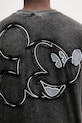 Памучна тениска Desigual CARDIFF MICKEY 25WMTK23 сив