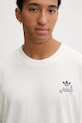 adidas Originals tricou din bumbac Supper Club Tee bej HY2063