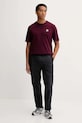 adidas Originals tricou din bumbac Essentials HY2077 burgundia AW25