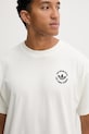 adidas Originals t-shirt bawełniany Camel Treffy beżowy HY2084