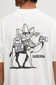 adidas Originals t-shirt bawełniany Camel Treffy HY2084 beżowy