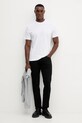 Abbigliamento Calvin Klein Jeans t-shirt in cotone pacco da 2 LV04RD001G nero