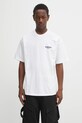 Odzież NEIGHBORHOOD t-shirt bawełniany NH . TEE LS-1 251PCNH.ST02 biały