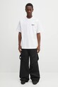 NEIGHBORHOOD t-shirt bawełniany NH . TEE LS-1 251PCNH.ST02 biały