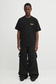 NEIGHBORHOOD t-shirt bawełniany NH . TEE LS-1 251PCNH.ST02 czarny
