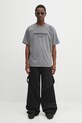 NEIGHBORHOOD t-shirt bawełniany NH . TEE SS-16 251PCNH.ST16 szary