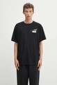 Бавовняна футболка MM6 Maison Margiela regular чорний SH2GC0030.M20048.900