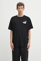 MM6 Maison Margiela tricou din bumbac imprimeu negru SH2GC0030.M20048.900