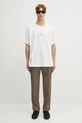 MM6 Maison Margiela t-shirt bawełniany x MM6 Wardro SH0GC0032.S24312.101 biały