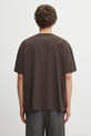 Odzież MM6 Maison Margiela t-shirt bawełniany SH0GC0053.M20050.143 brązowy