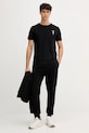 Хлопковая футболка Trussardi G0278200050N чёрный AW25