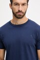 Trussardi tricou din bumbac bleumarin G0278000048N