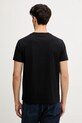Bavlněné tričko Trussardi G0278000048N černá AW25