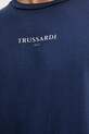 Bavlněné tričko Trussardi námořnická modř G0308000054N