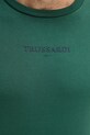 Bavlněné tričko Trussardi G0308000054N zelená