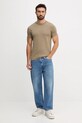 Trussardi t-shirt G0228000042N beżowy AW25