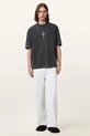 AllSaints t-shirt bawełniany KNOX M048PC szary