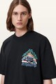AllSaints t-shirt bawełniany POUNCE szary M050PC