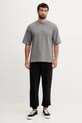 Bavlnené tričko Calvin Klein Underwear LV00NM2929 sivá AW25
