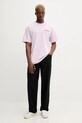 Dickies t-shirt bawełniany DK0A87QP fioletowy AW25
