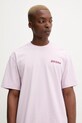 Dickies t-shirt bawełniany fioletowy DK0A87QP