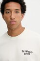 Бавовняна футболка Dickies бежевий DK0A87QO
