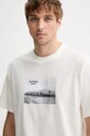 Dickies t-shirt bawełniany beżowy DK0A87YM