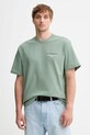 Odzież Dickies t-shirt bawełniany DK0A87QG zielony
