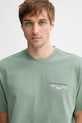 Dickies t-shirt bawełniany zielony DK0A87QG