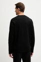 Oblečenie Bavlnené tričko s dlhým rukávom Paul&Shark Knitwear 15311611 čierna