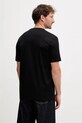 Odzież Paul&Shark t-shirt bawełniany Knitwear 15311628 czarny