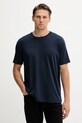 Paul&Shark t-shirt bawełniany Knitwear bawełna granatowy 15311636