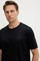 Paul&Shark t-shirt bawełniany Knitwear granatowy 15311638