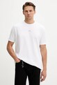 Paul&Shark tricou din bumbac Knitwear print alb 15311639