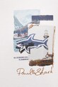 Paul&Shark t-shirt bawełniany Knitwear 15311640 beżowy
