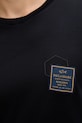 Paul&Shark t-shirt bawełniany Knitwear 15311647 granatowy