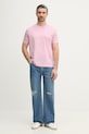 Paul&Shark pamut póló Knitwear 99311005 rózsaszín SS26