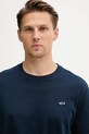 Odzież Paul&Shark t-shirt bawełniany Knitwear 99311005 granatowy