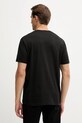 Paul&Shark t-shirt bawełniany Knitwear 99311005 czarny AW25