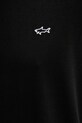 Paul&Shark t-shirt bawełniany Knitwear czarny 99311005