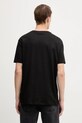 Odzież Paul&Shark t-shirt bawełniany Knitwear 99311007 czarny
