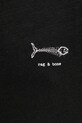 Rag & Bone t-shirt bawełniany RF3825FT2GM czarny
