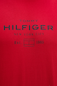 Βαμβακερό μπλουζάκι Tommy Hilfiger MW0MW40002 κόκκινο